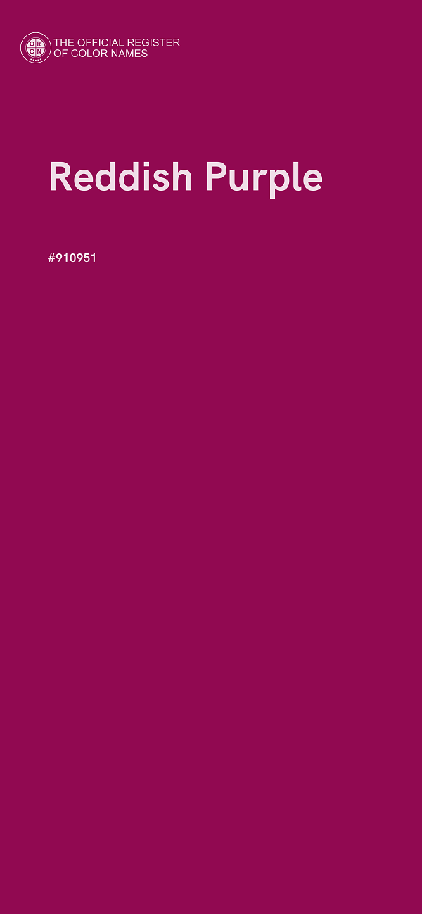 #910951 - Reddish Purple color image