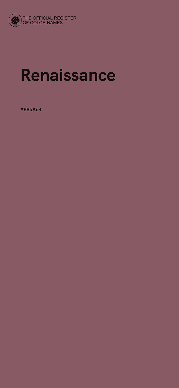#885A64 - Renaissance color image