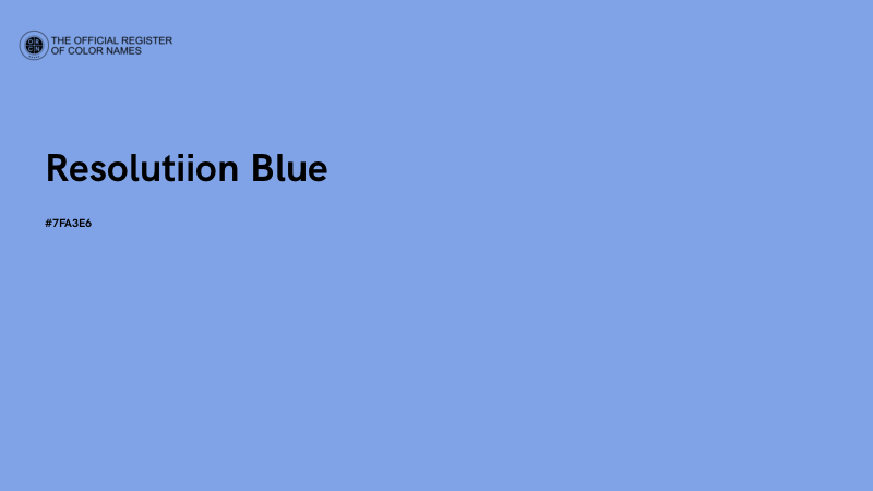 #7FA3E6 - Resolutiion Blue color image