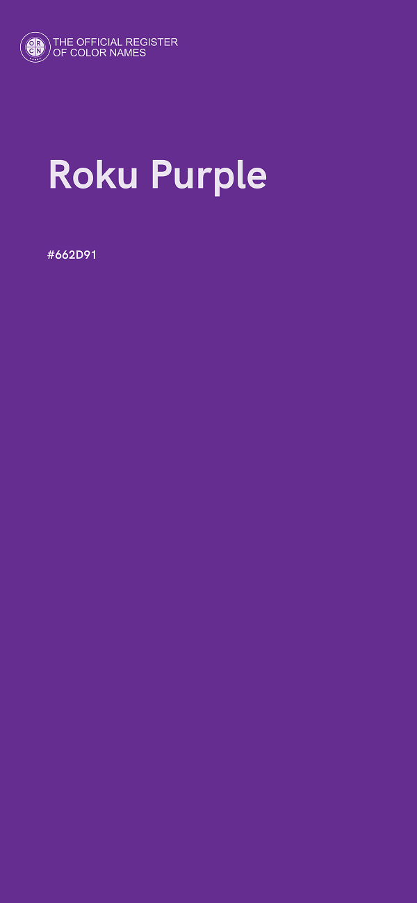 #662D91 - Roku Purple color image