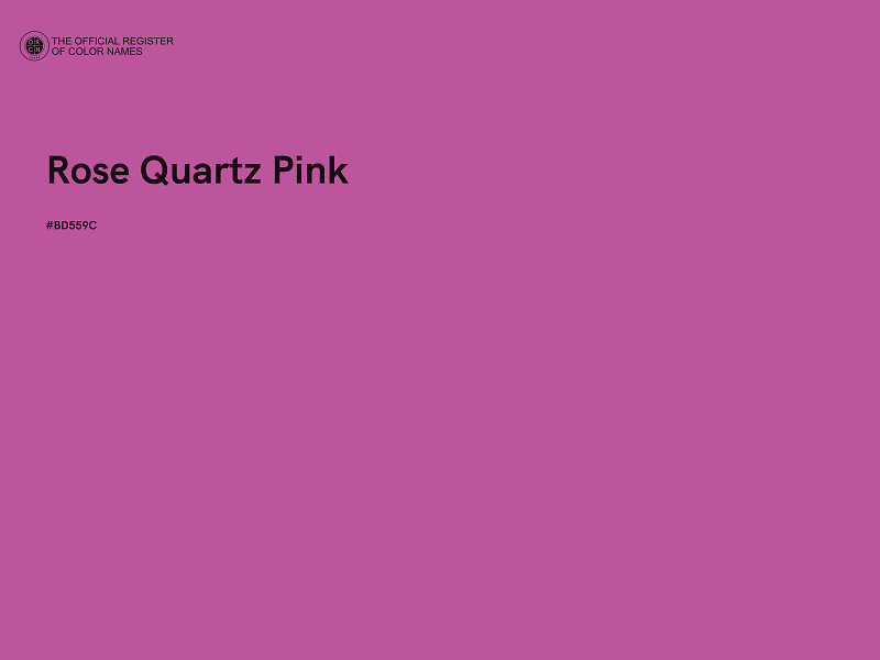 #BD559C - Rose Quartz Pink color image