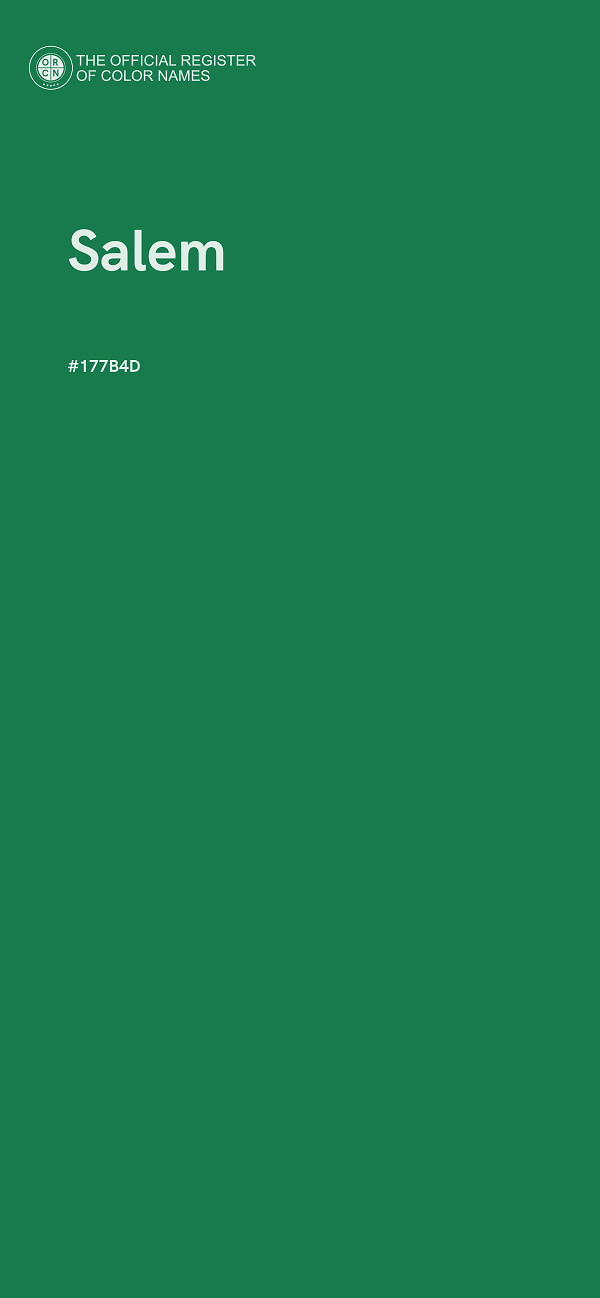 #177B4D - Salem color image