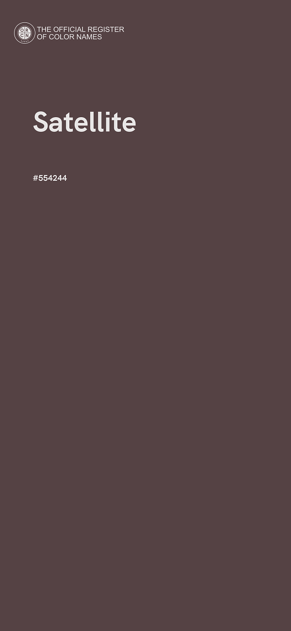 #554244 - Satellite color image