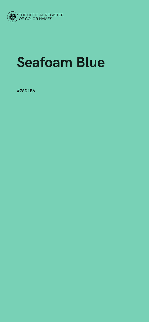 #78D1B6 - Seafoam Blue color image