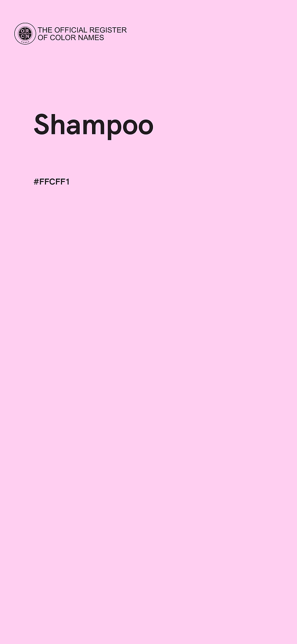 #FFCFF1 - Shampoo color image