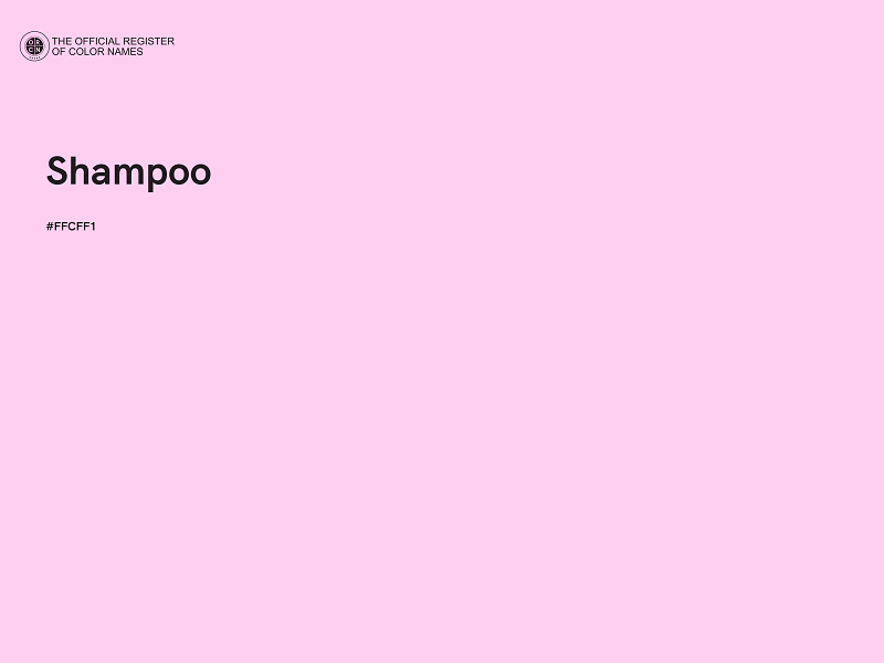 #FFCFF1 - Shampoo color image
