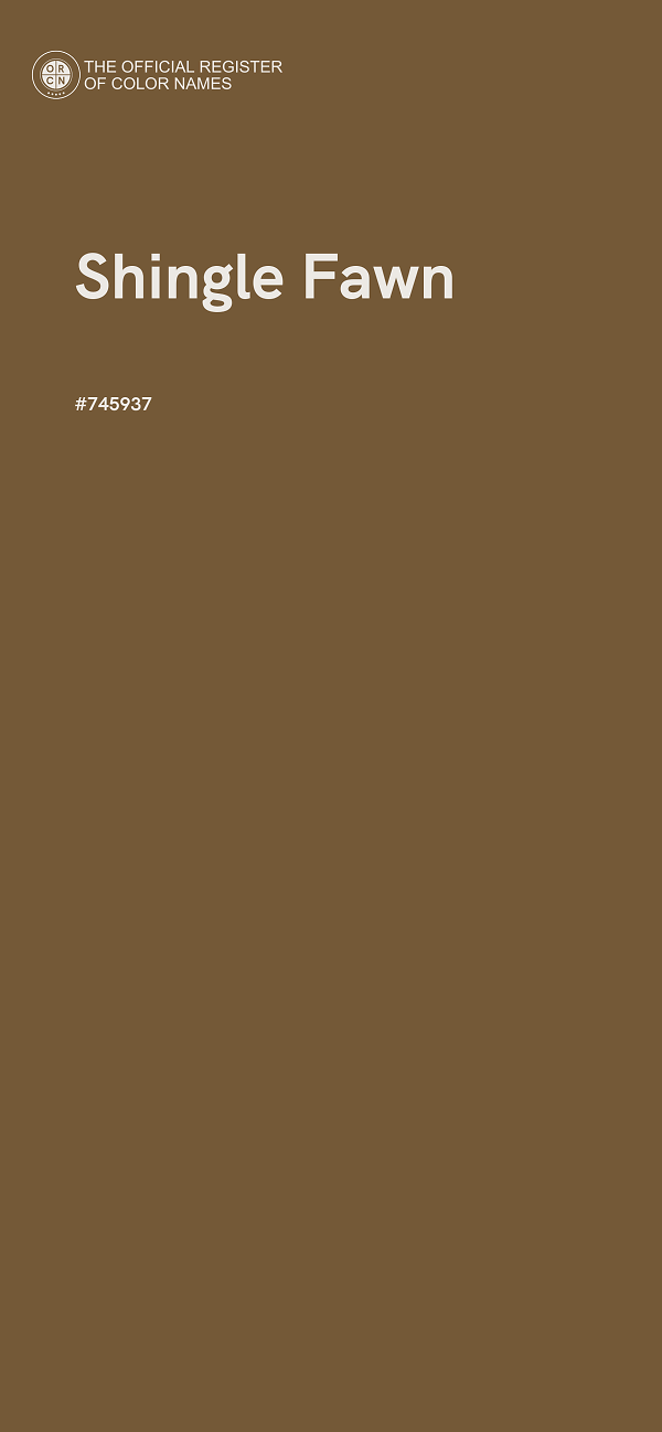 #745937 - Shingle Fawn color image