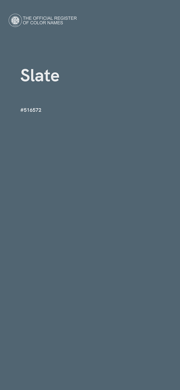 #516572 - Slate color image