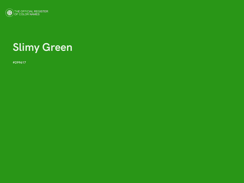 #299617 - Slimy Green color image