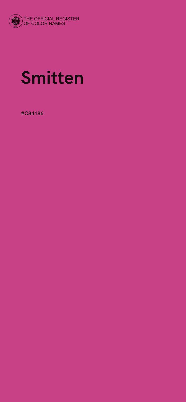 #C84186 - Smitten color image