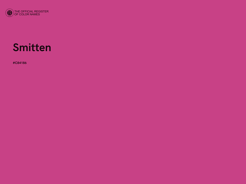 #C84186 - Smitten color image