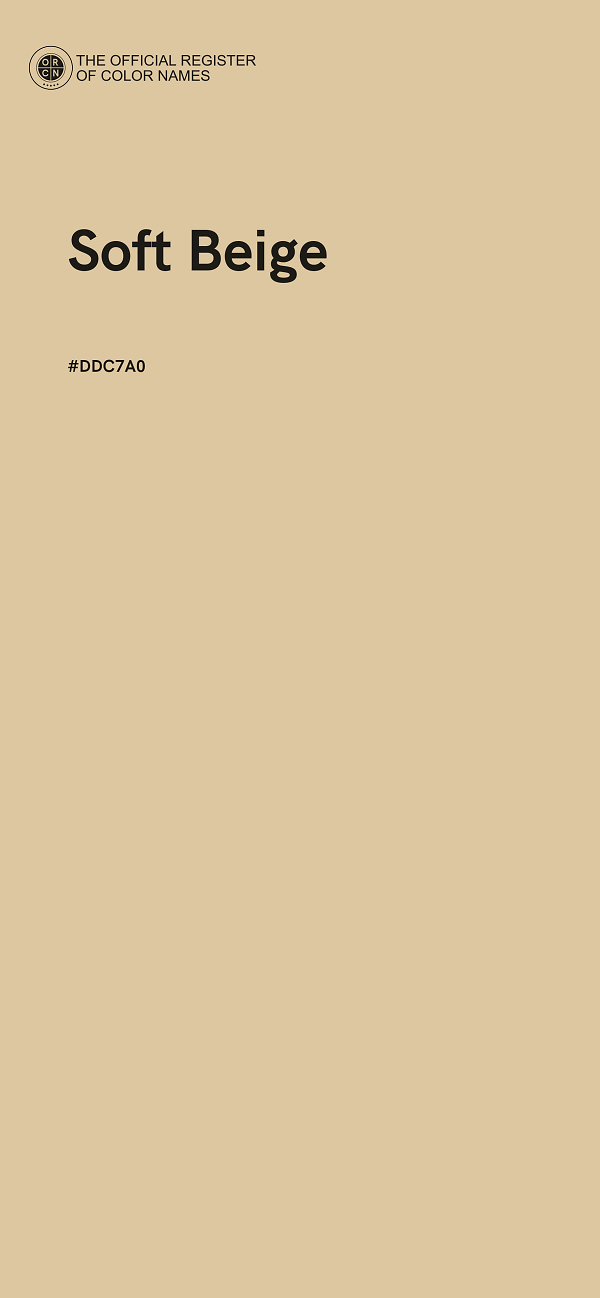 #DDC7A0 - Soft Beige color image