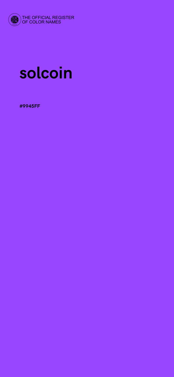 #9945FF - solcoin color image
