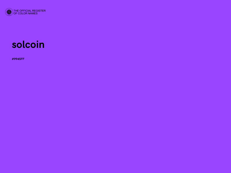 #9945FF - solcoin color image