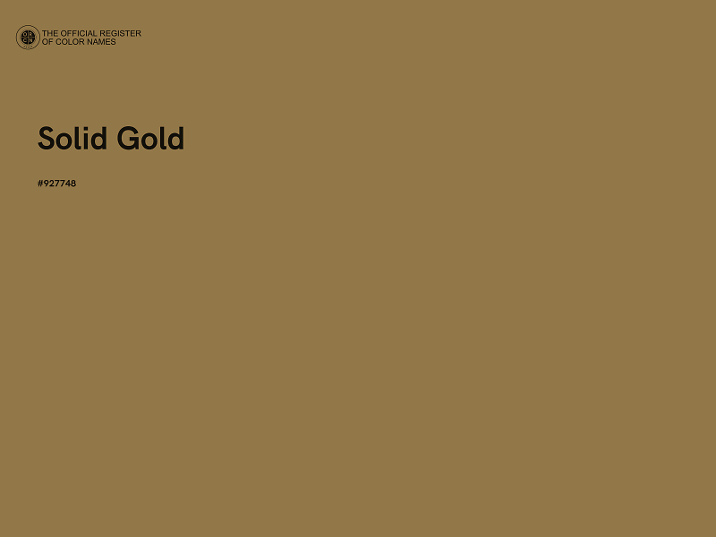 #927748 - Solid Gold color image