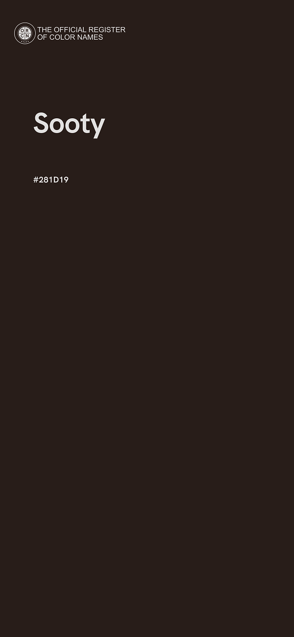 #281D19 - Sooty color image