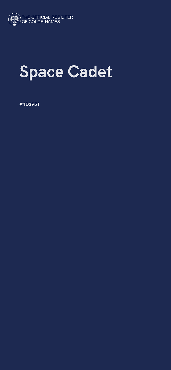 #1D2951 - Space Cadet color image