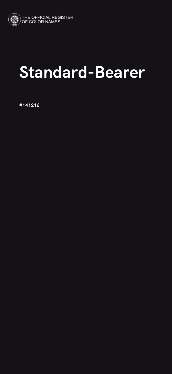 #141216 - Standard-Bearer color image