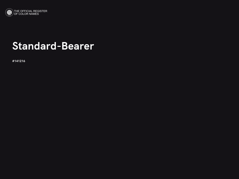 #141216 - Standard-Bearer color image