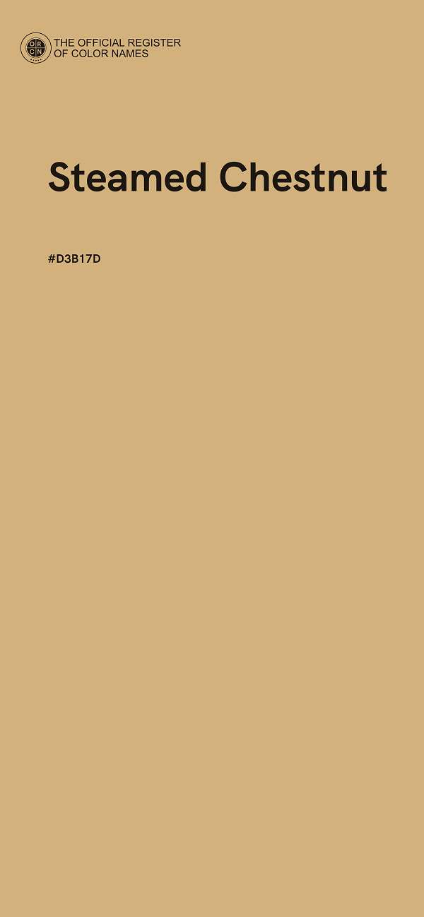 #D3B17D - Steamed Chestnut color image