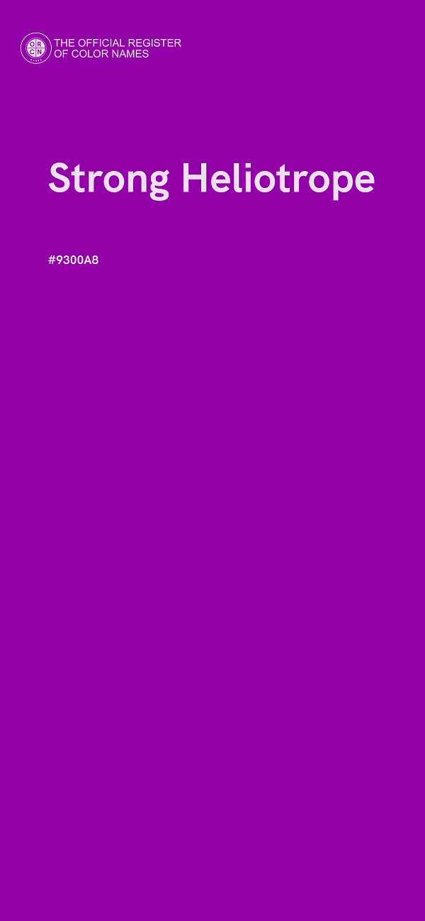 #9300A8 - Strong Heliotrope color image