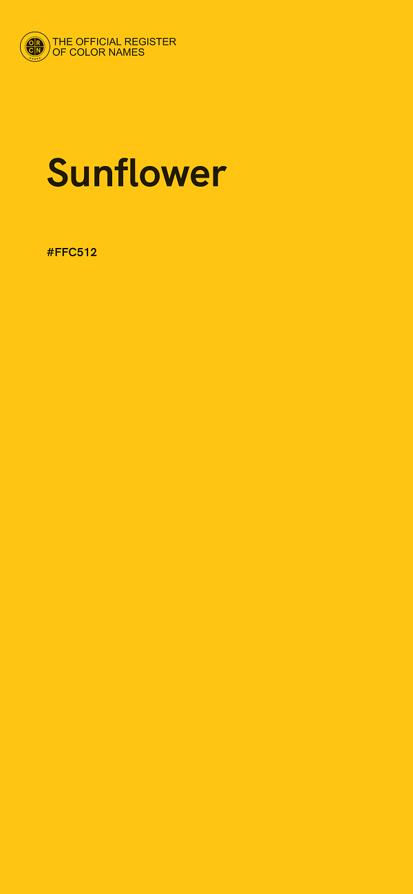 #FFC512 - Sunflower color image