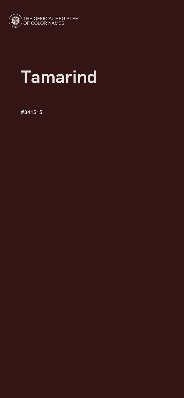 #341515 - Tamarind color image