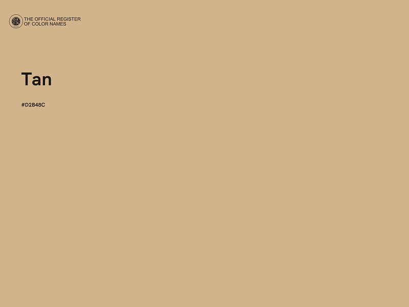 #D2B48C - Tan color image