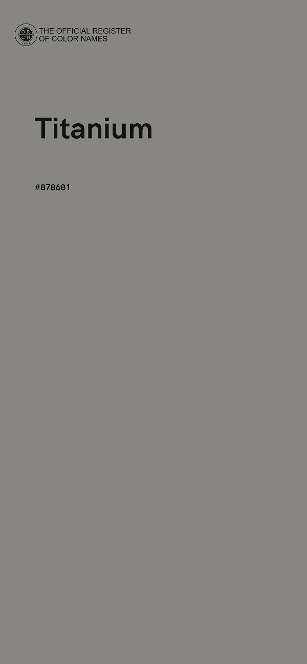 #878681 - Titanium color image