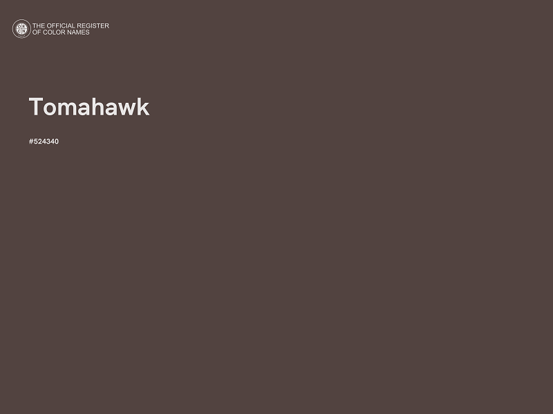 #524340 - Tomahawk color image