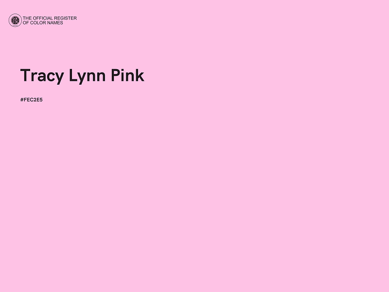 #FEC2E5 - Tracy Lynn Pink color image