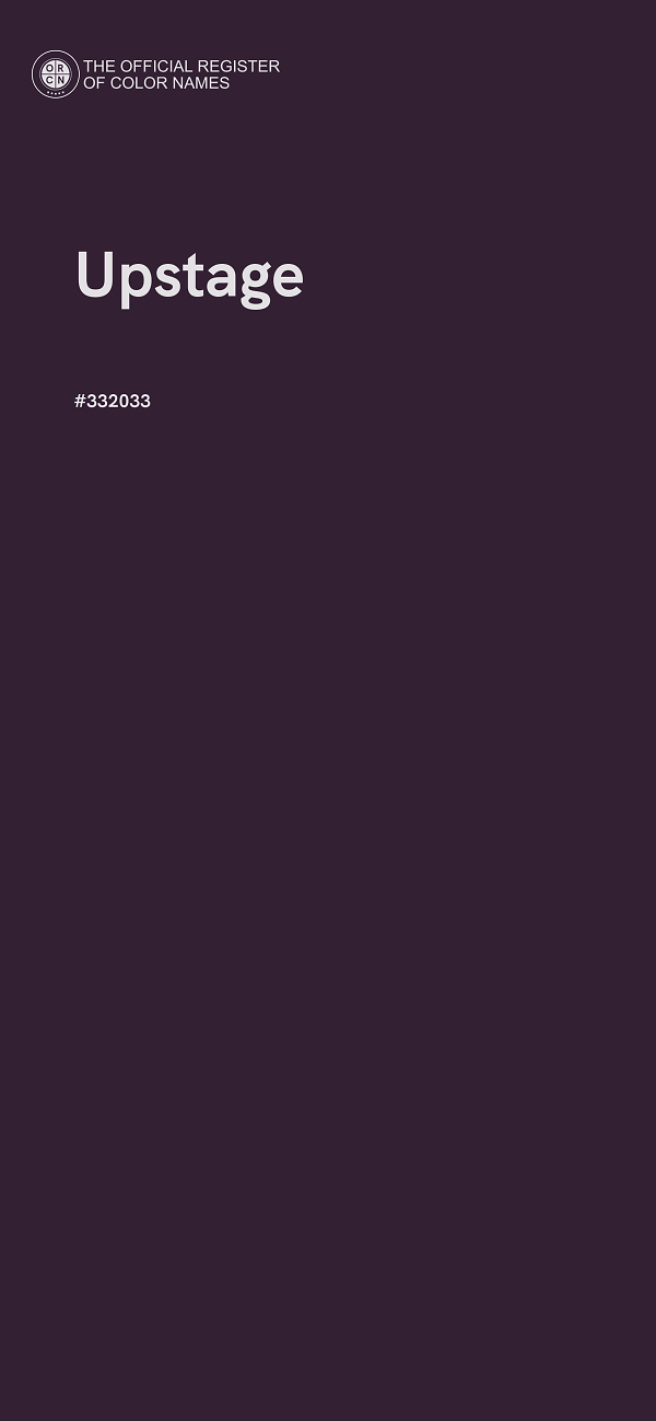 #332033 - Upstage color image