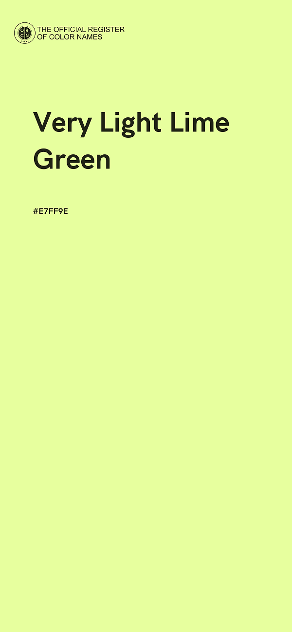 #E7FF9E - Very Light Lime Green color image