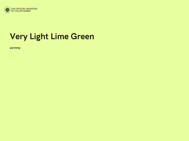 #E7FF9E - Very Light Lime Green color image