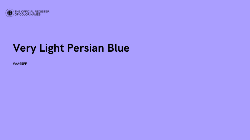 #AA9EFF - Very Light Persian Blue color image