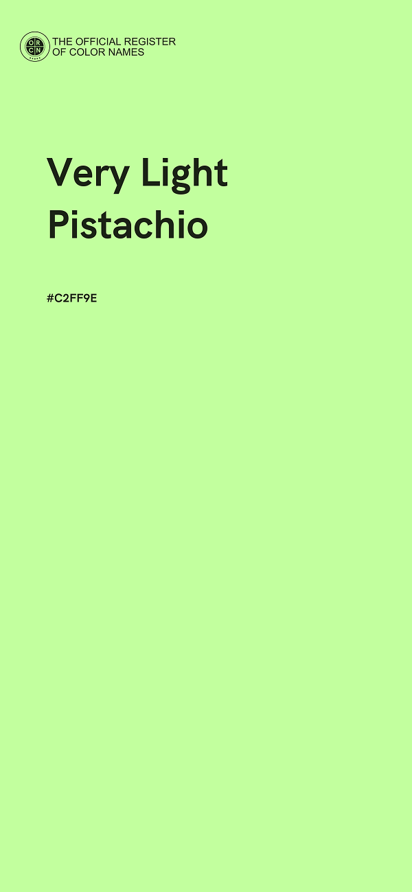 #C2FF9E - Very Light Pistachio color image