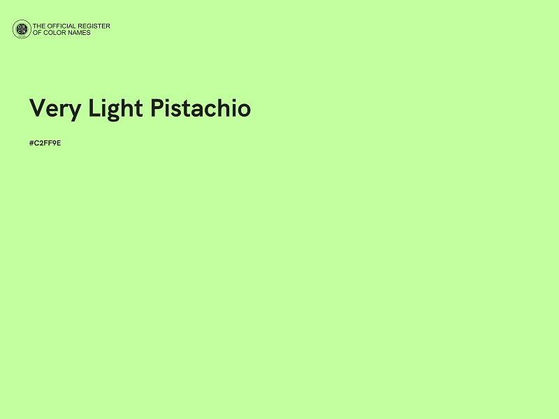 #C2FF9E - Very Light Pistachio color image