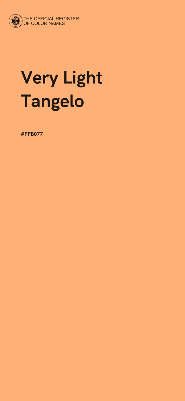 #FFB077 - Very Light Tangelo color image