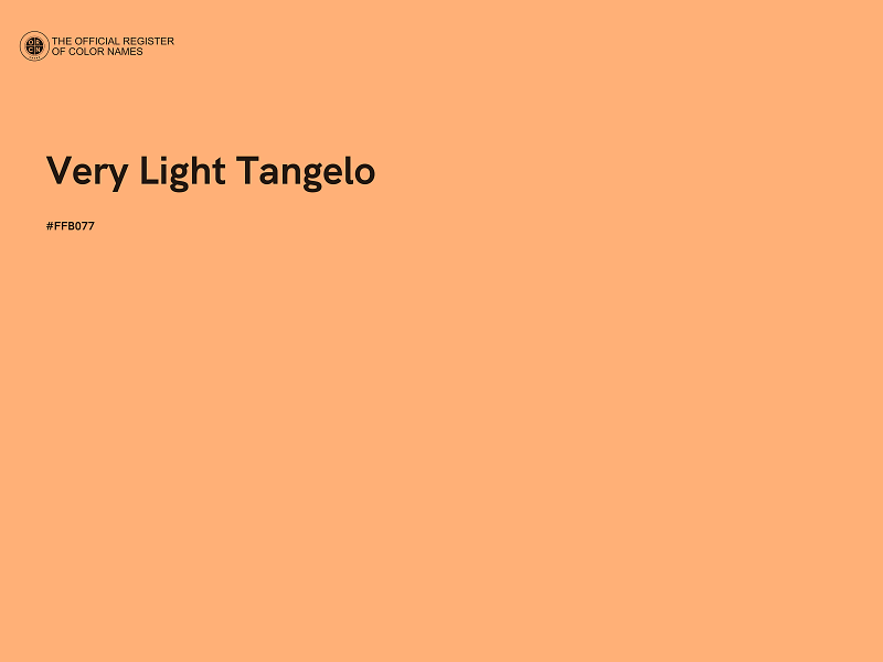 #FFB077 - Very Light Tangelo color image