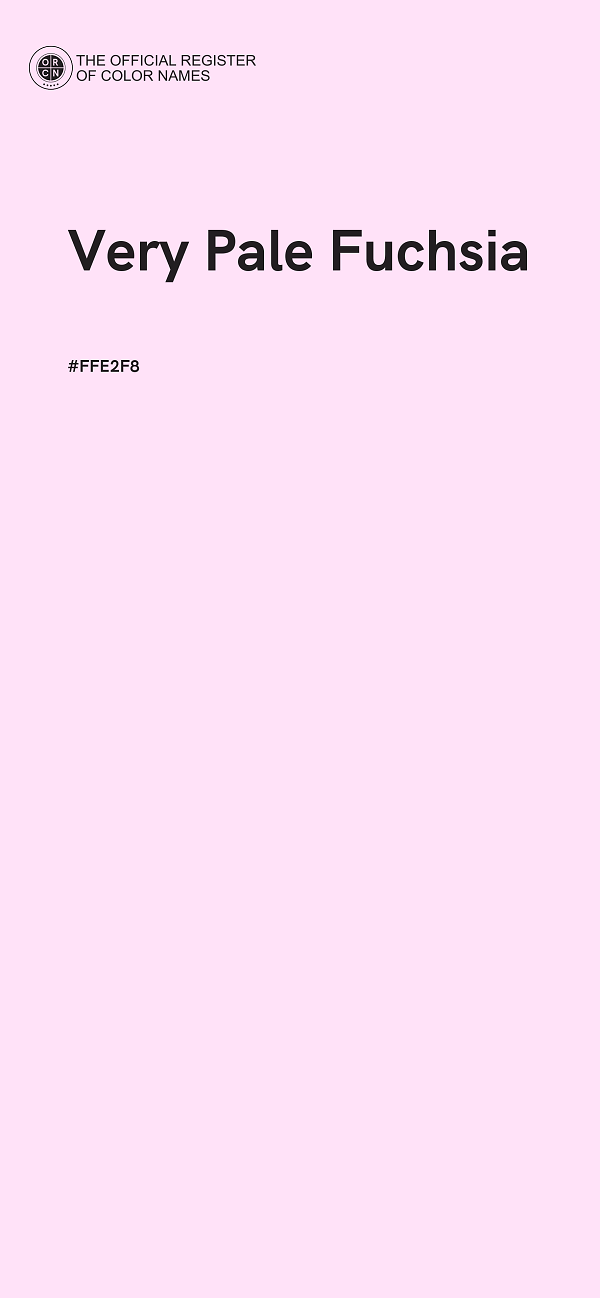 #FFE2F8 - Very Pale Fuchsia color image