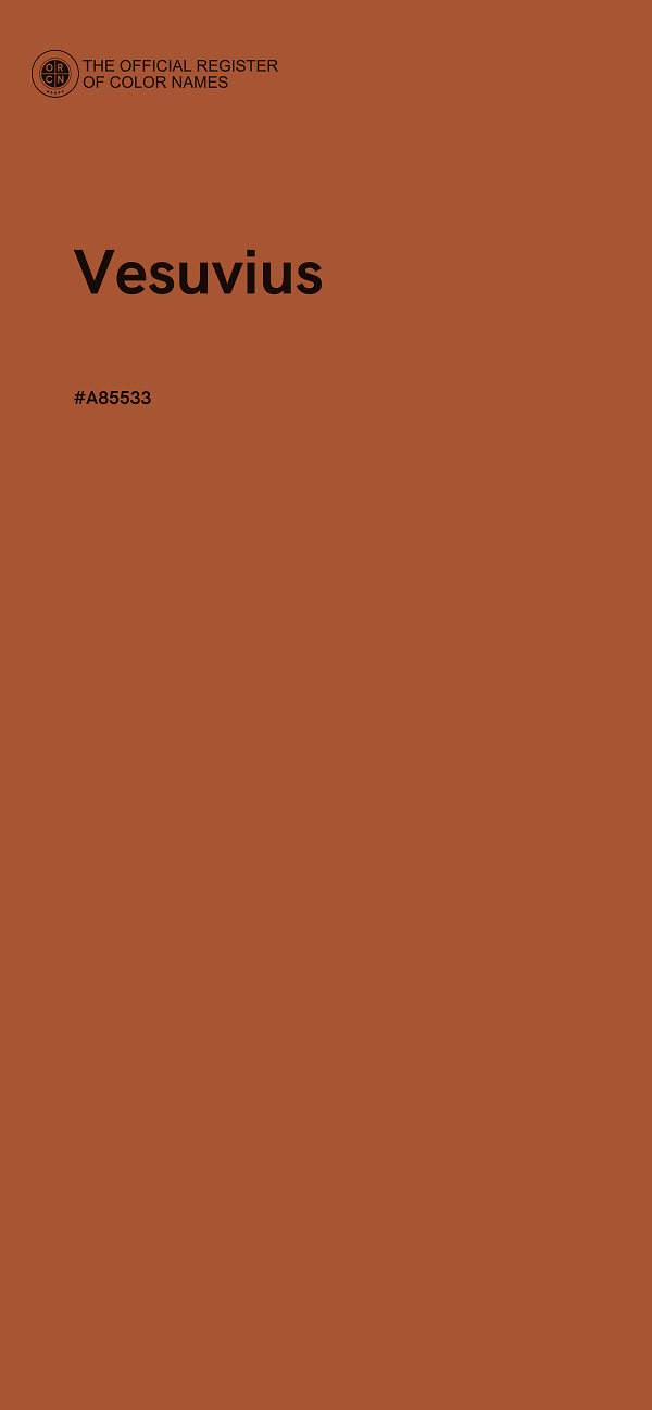 #A85533 - Vesuvius color image