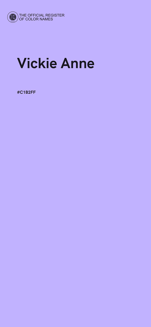 #C1B2FF - Vickie Anne color image