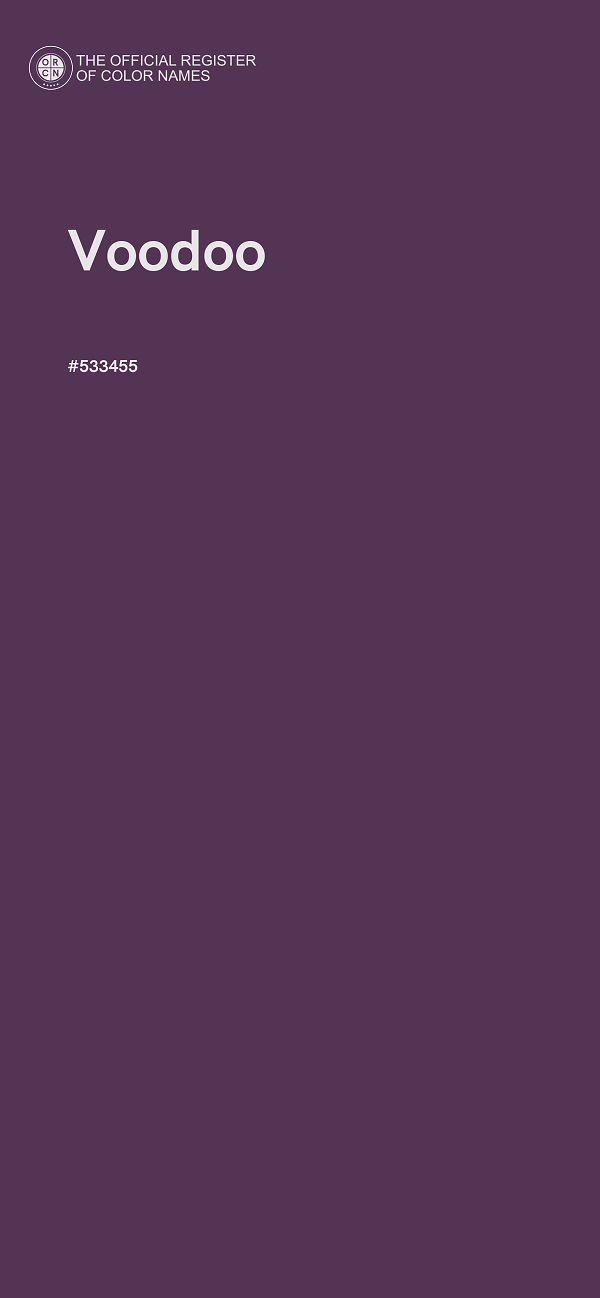 #533455 - Voodoo color image