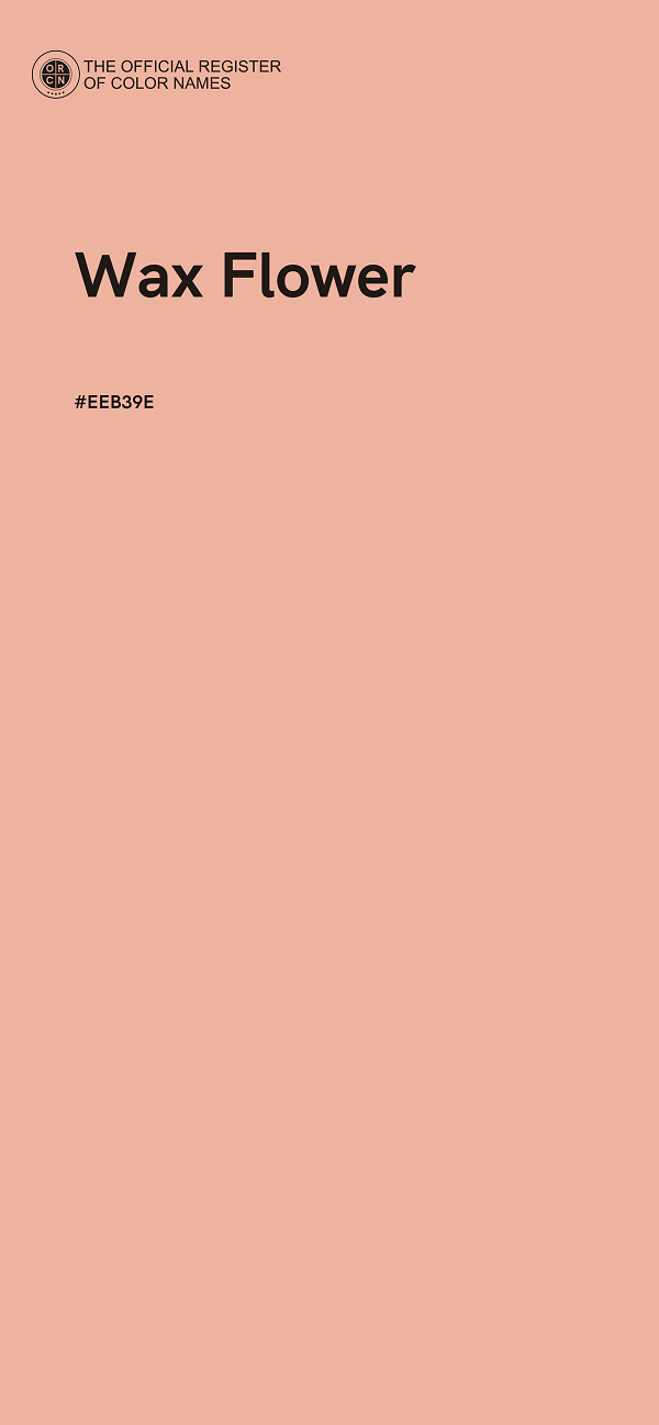 #EEB39E - Wax Flower color image