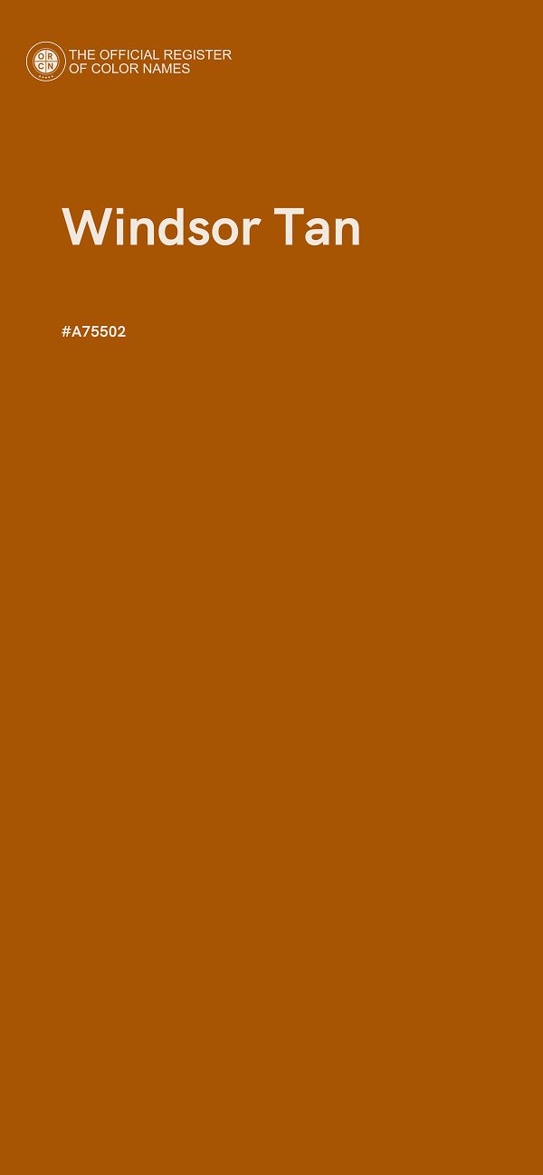 #A75502 - Windsor Tan color image