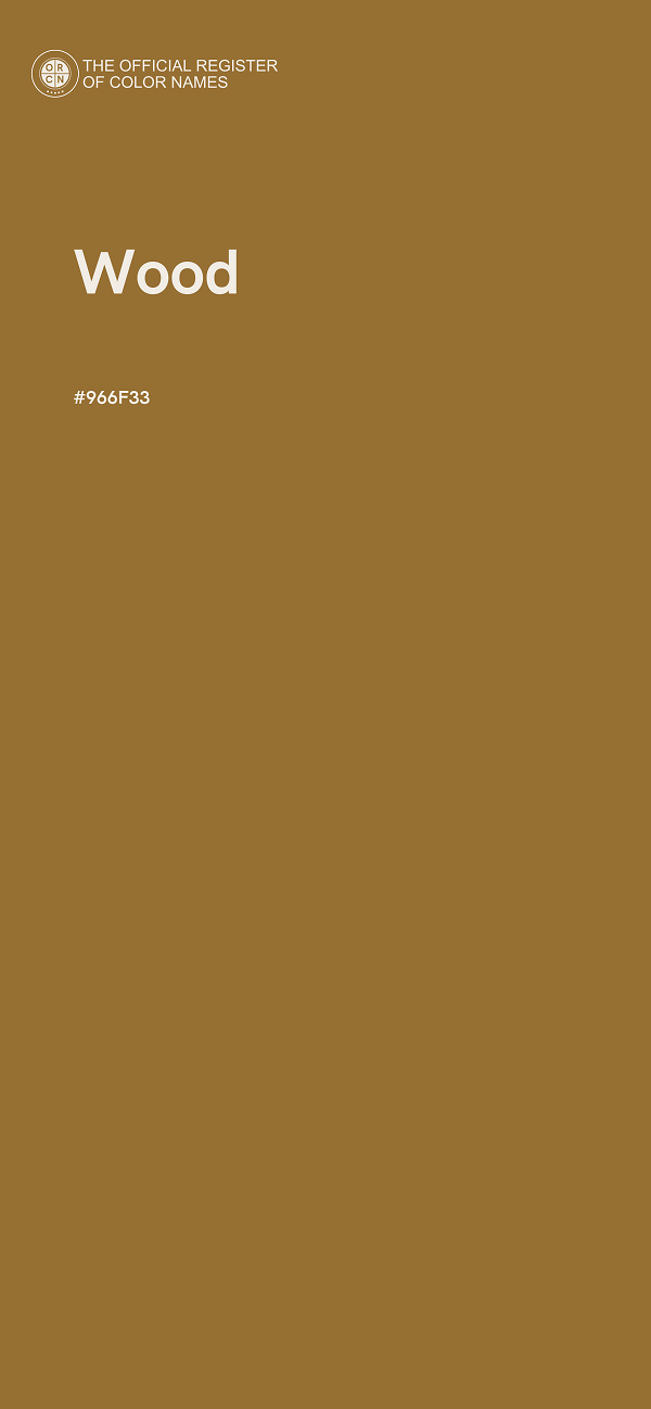 #966F33 - Wood color image