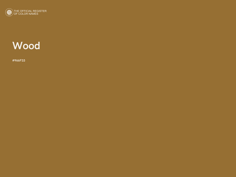 #966F33 - Wood color image
