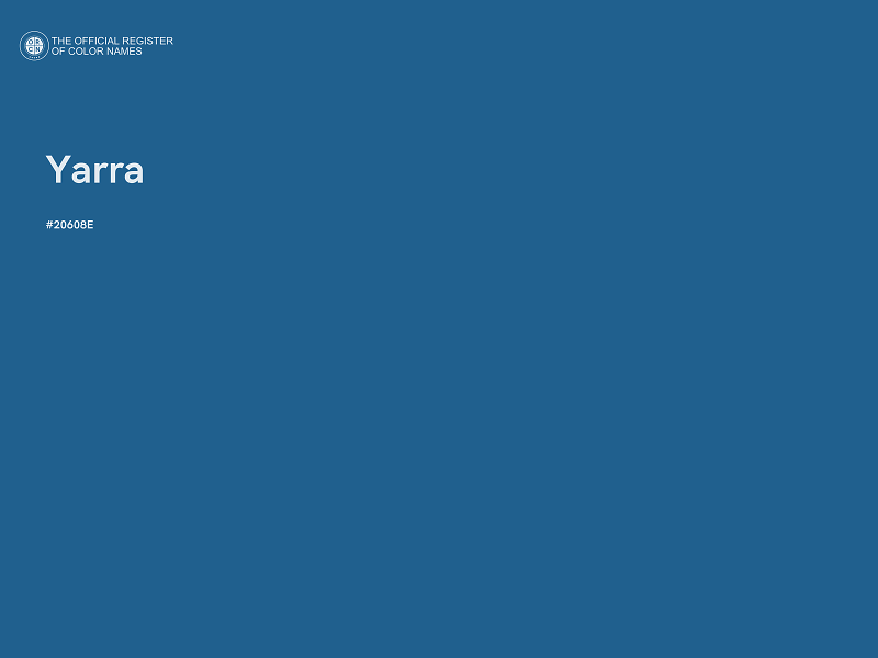 #20608E - Yarra color image