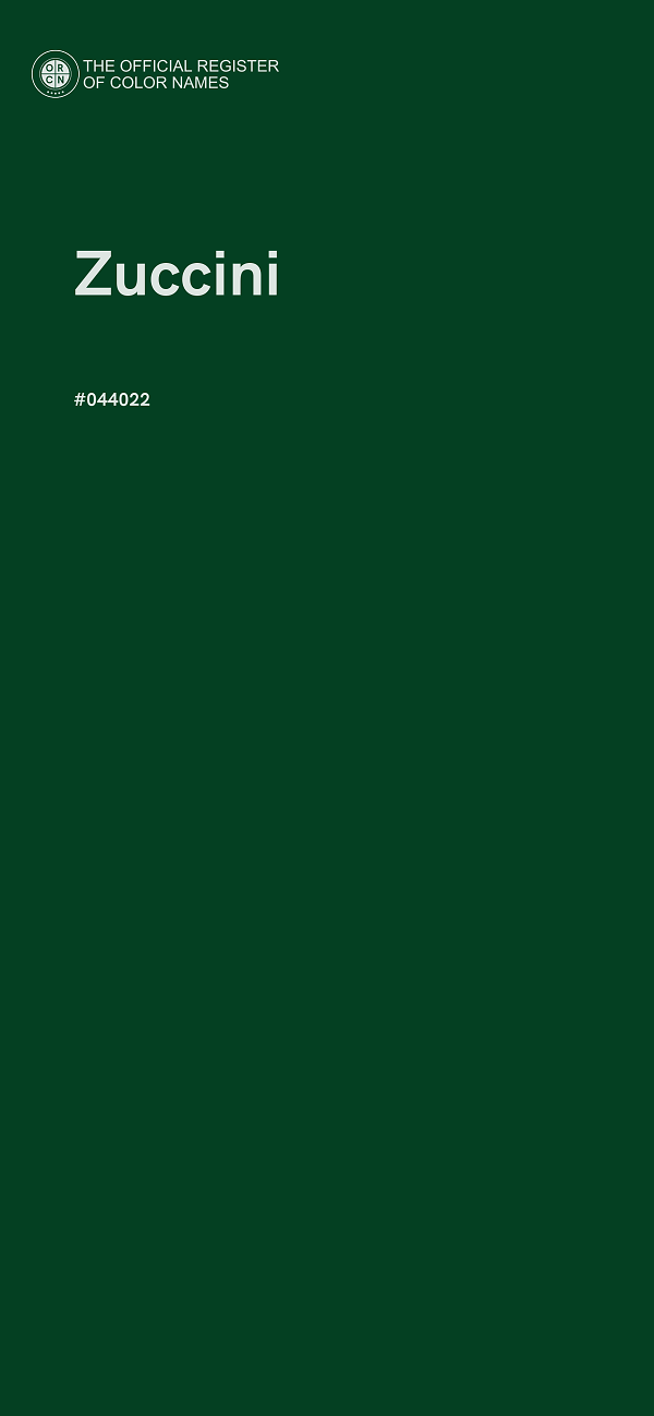 #044022 - Zuccini color image